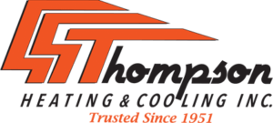 Thompson Heating and Cooling Header logo